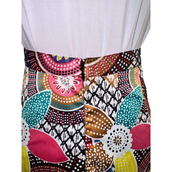JNTWorld Sundance Retro Floral Design Skirt Women Size Large - Picture 7 of 9